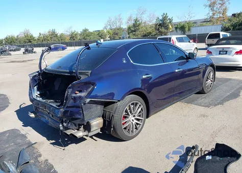 2017 Maserati Ghibli S z USA, uszkodzony, nr VIN ZAM57RSS7H1248705